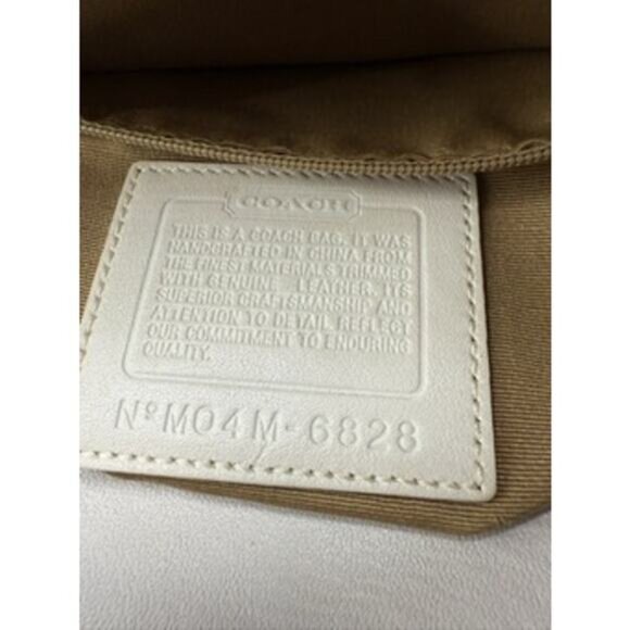 Coach Signature Canvas Handbag EUC - Picture 16 of 16